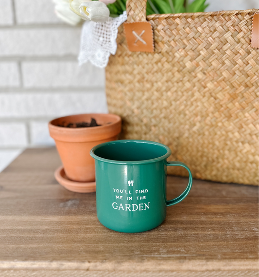 Enamel Garden Mug | 16oz.