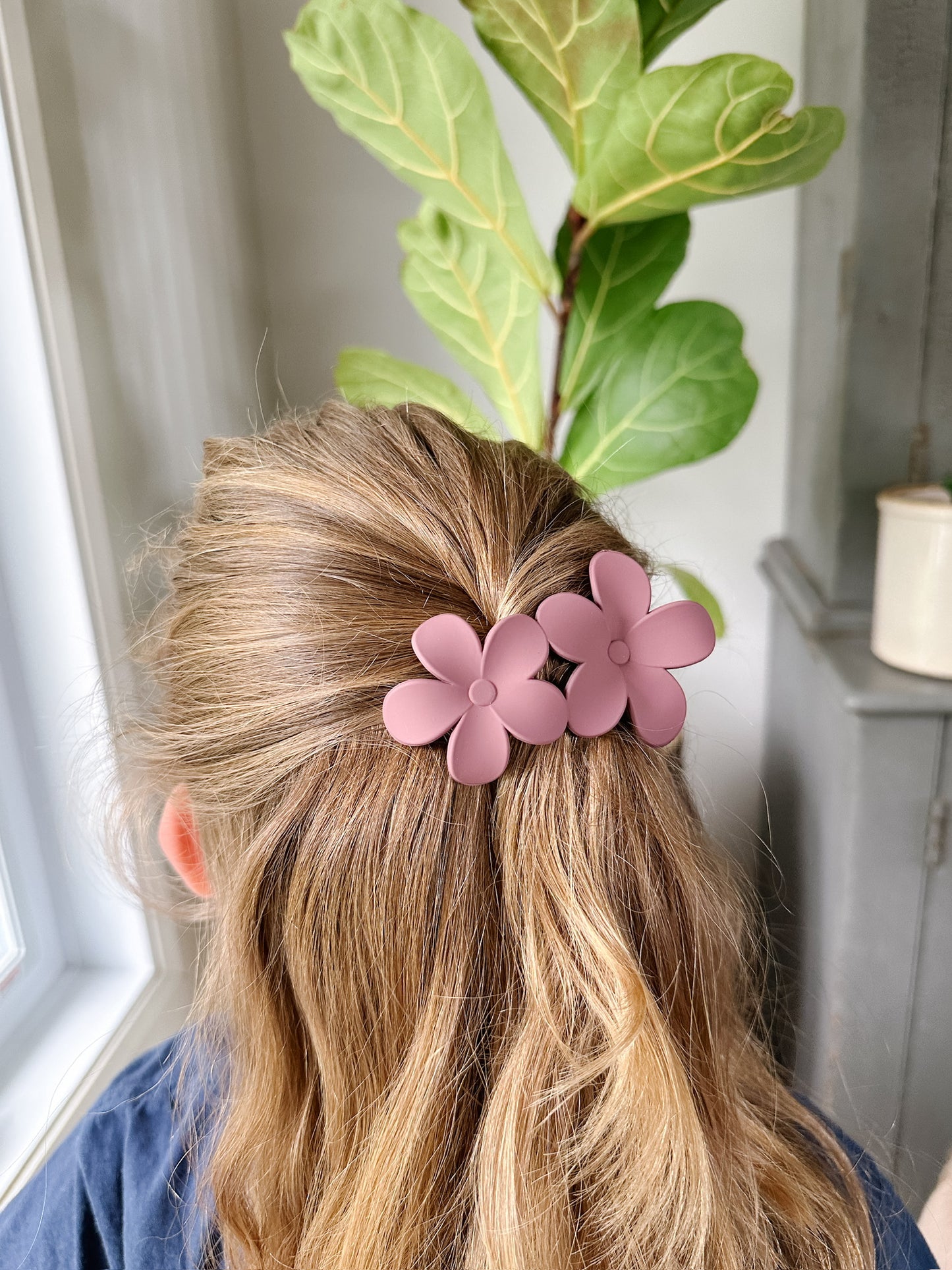 Flower Fork Hair Clip