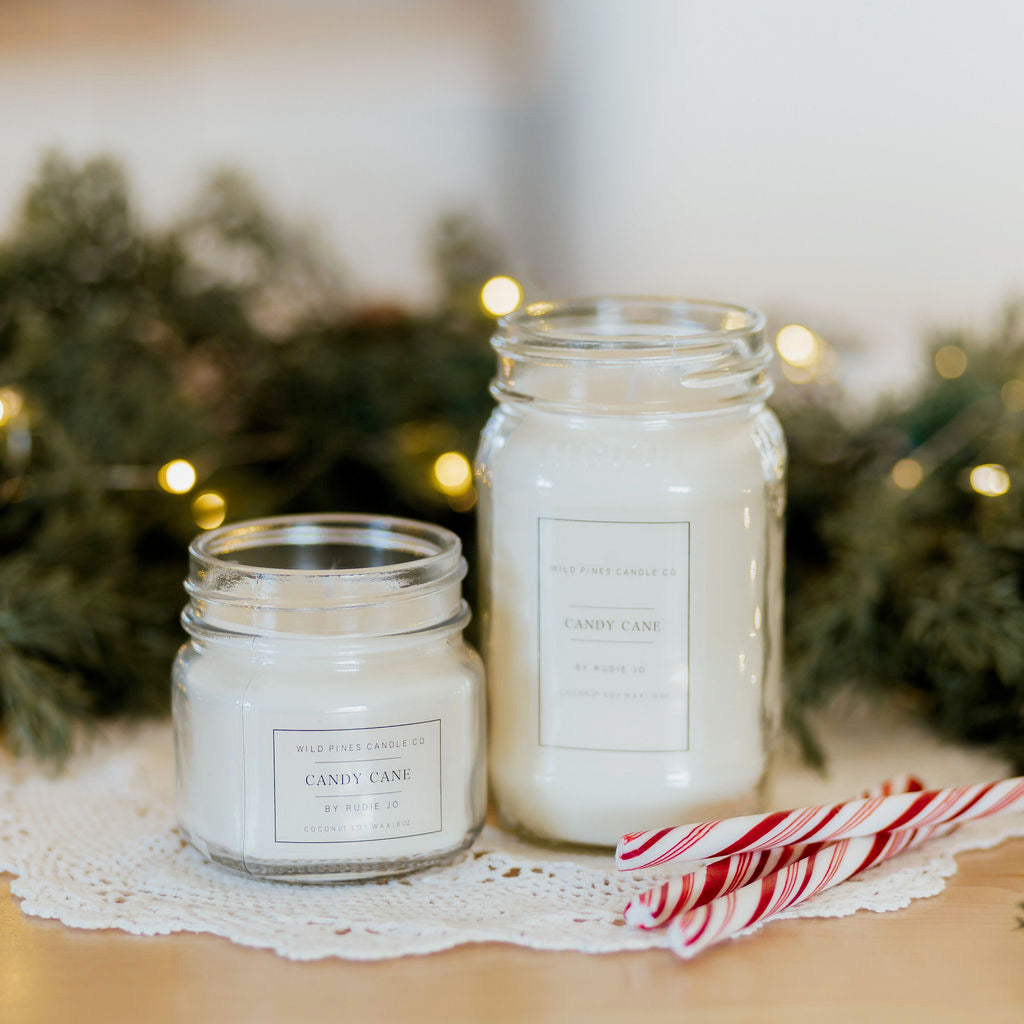 Candy Cane Candle | Rudie Jo