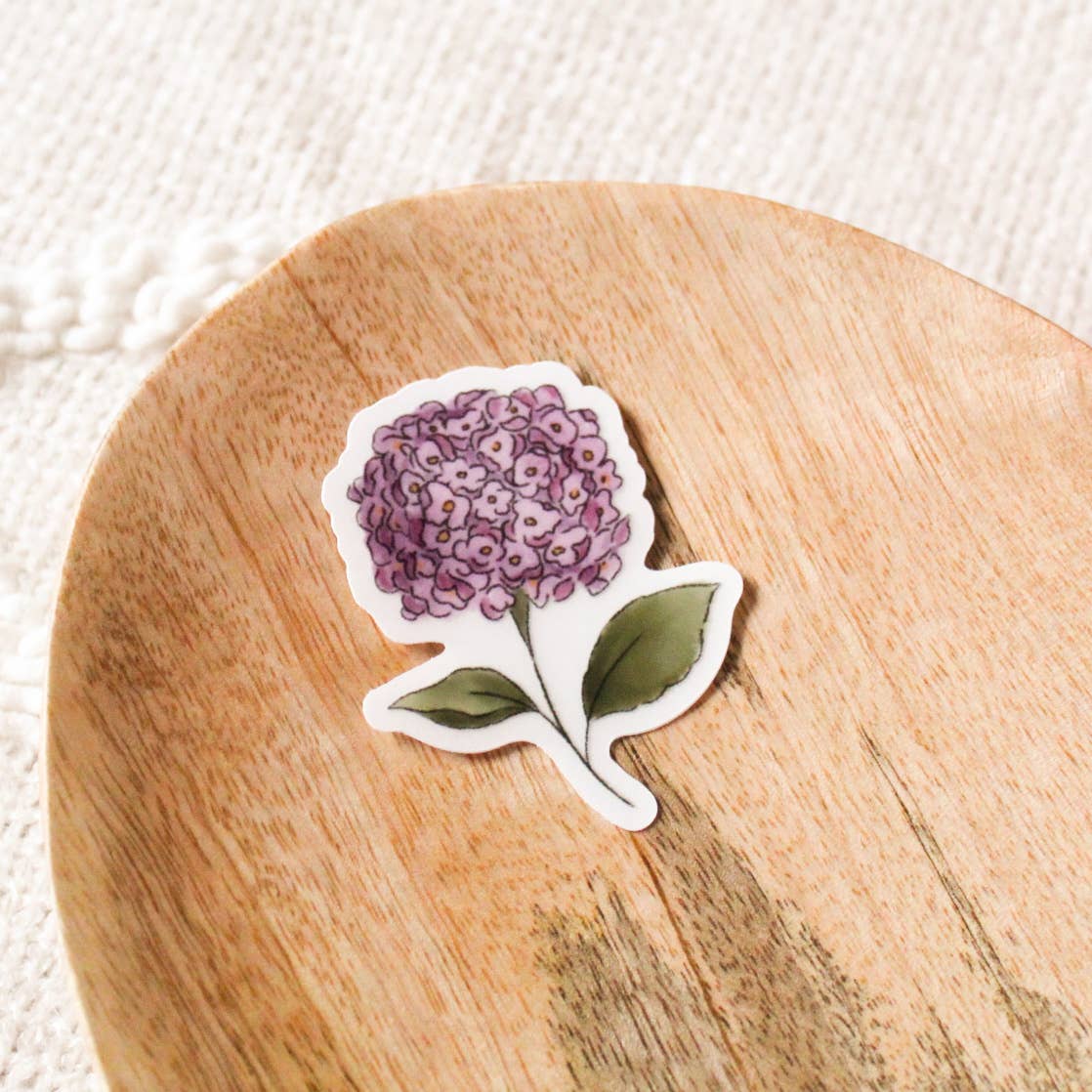 Purple Hydrangea | Sticker
