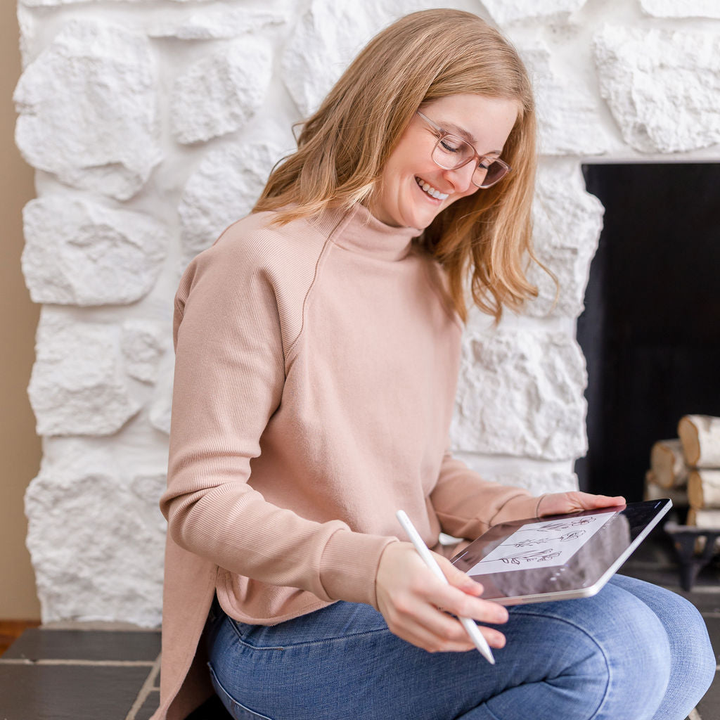 Blondie Apparel | Classic Dusk Sweater | Stucco