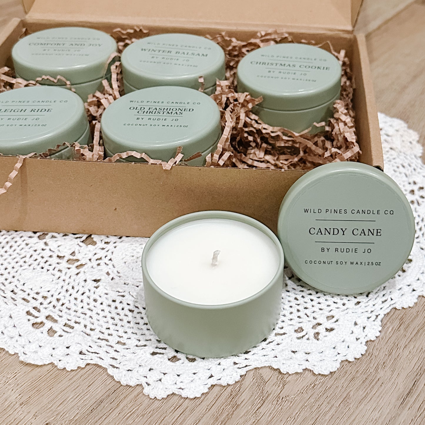 RJ Holiday Candle Sample Pack