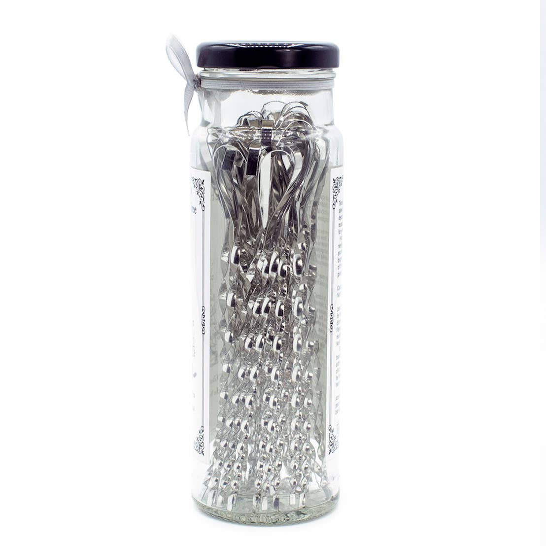 Victorian Christmas Tree Tinsel | Tin Icicle Ornaments | Set of 50