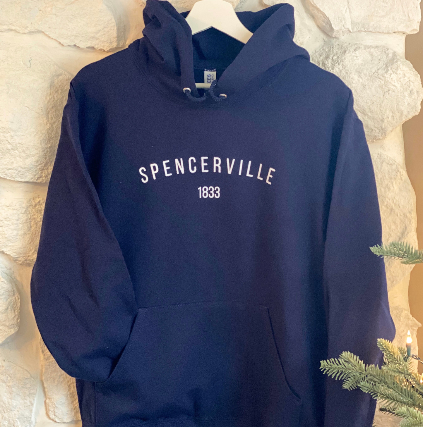 Spencerville | Navy Hoodie