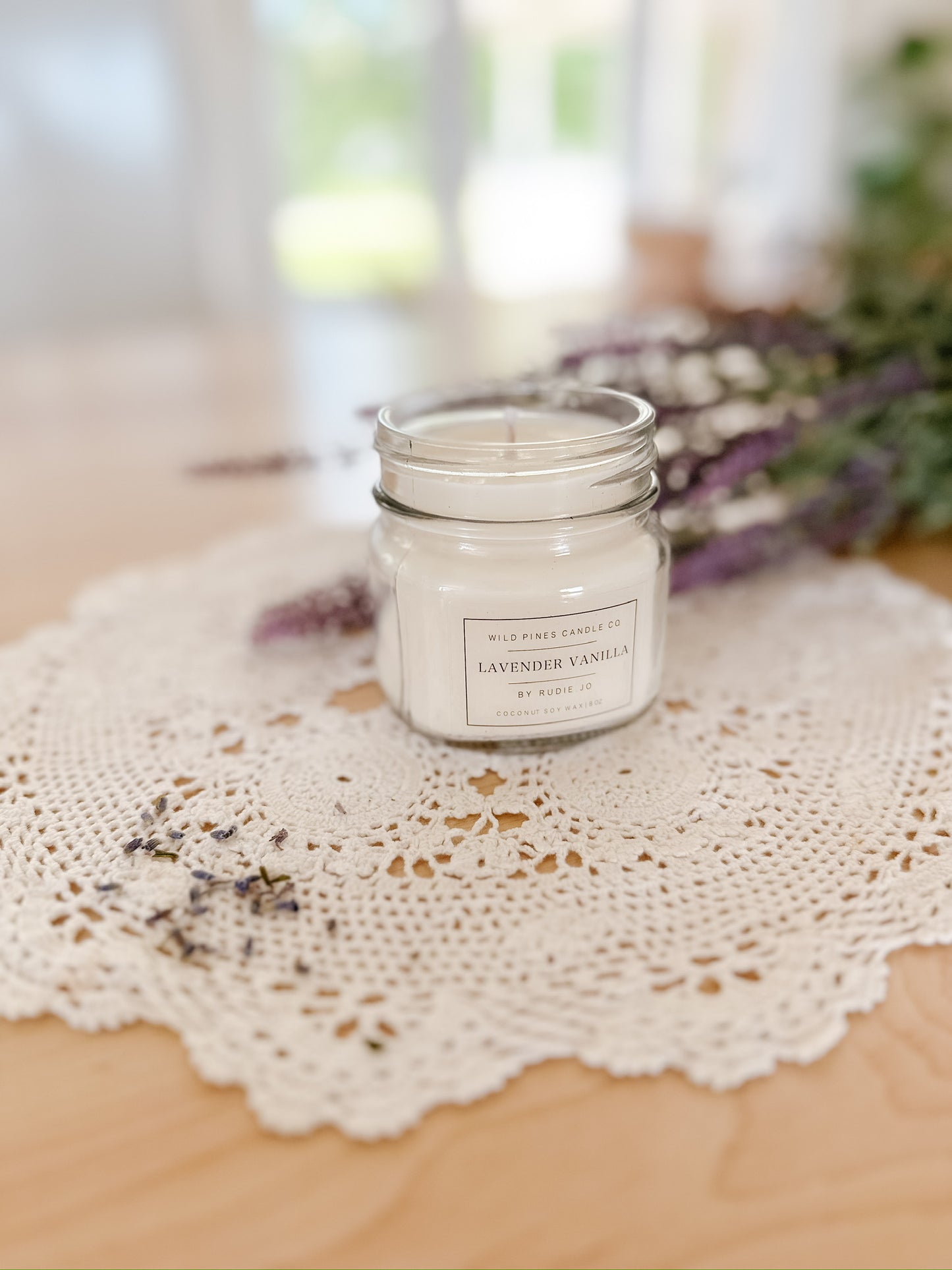 Lavender Vanilla Candle | Rudie Jo