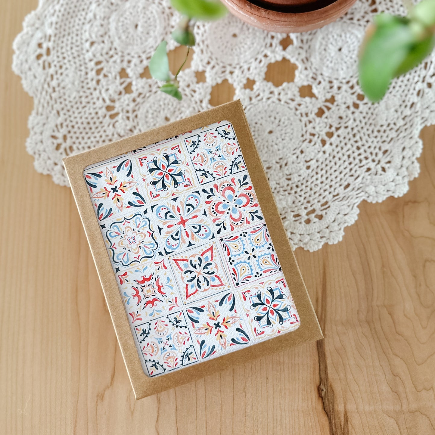 Tropical Tiles Everyday Cards | Boxed Set of 6