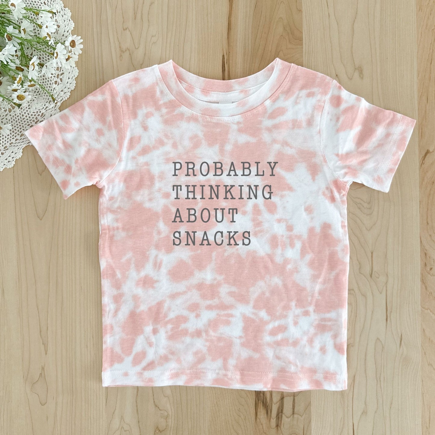 Probably Thinking About Snacks TShirt | 2T-5/6