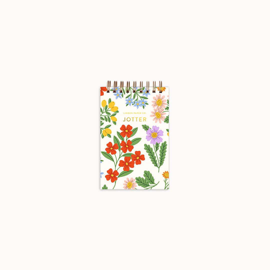 Loveliest Floral Jotter | Mini Spiral Notebook