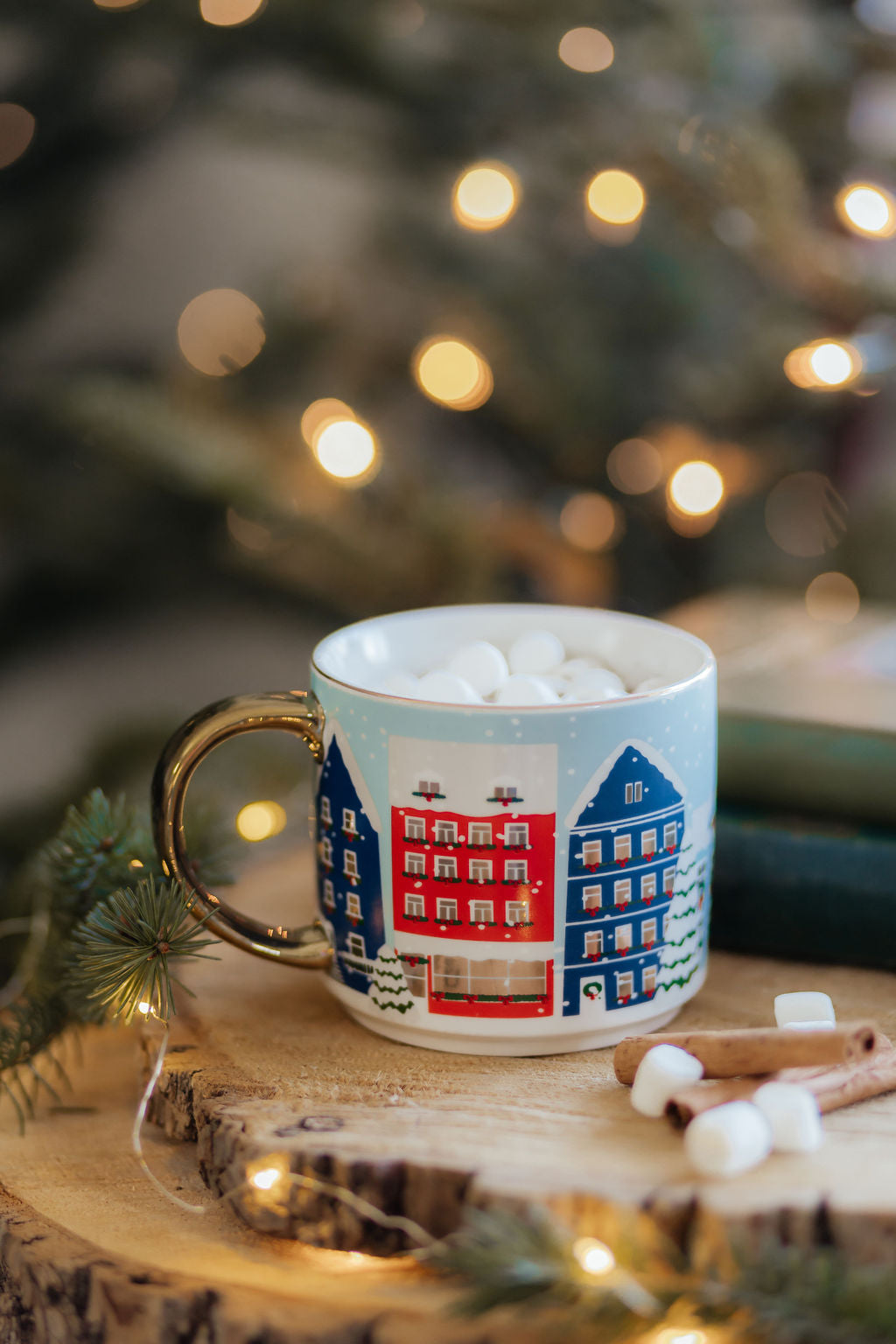 Christmas Village Coffee Mug