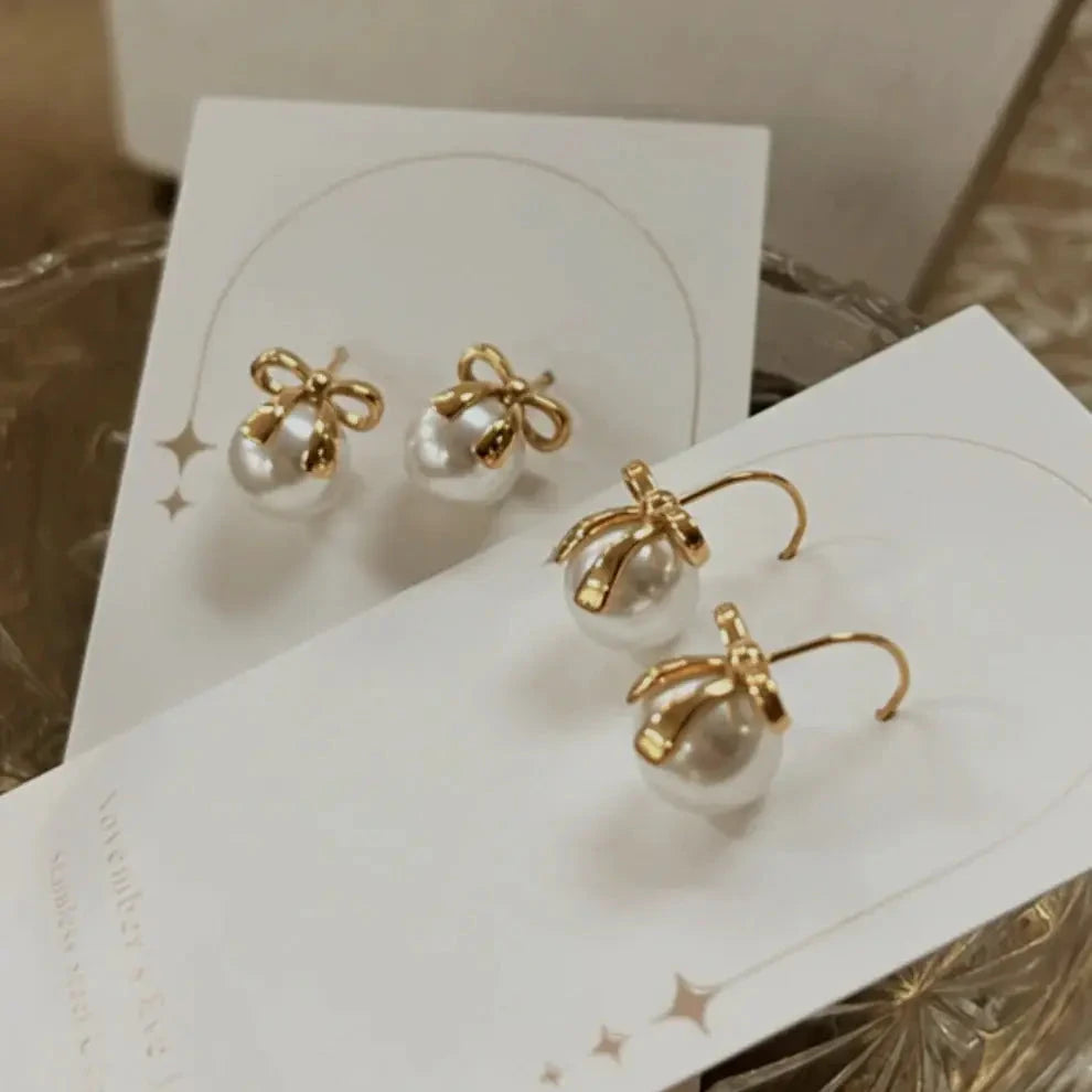 Theadora Bow Earrings | PREORDER