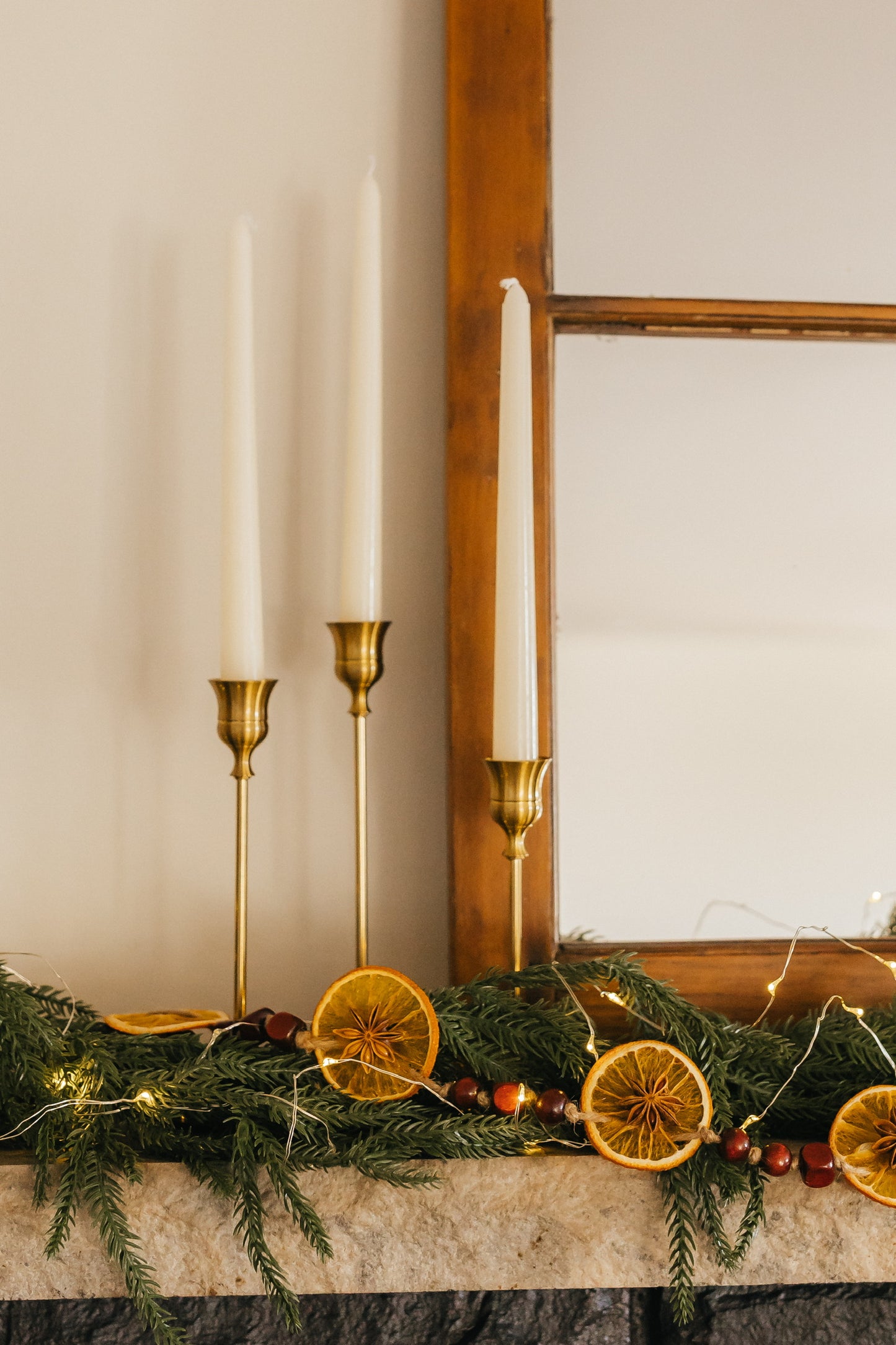 Gold Candlestick Holders | Set of 3