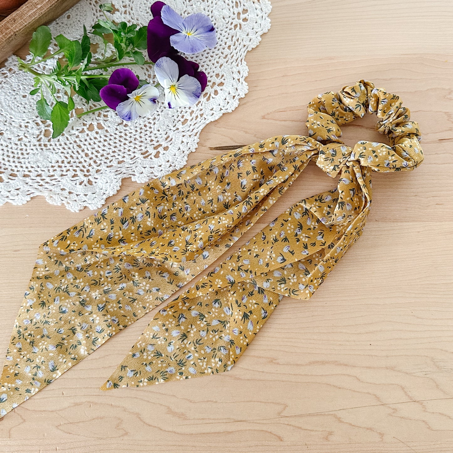 Scrunchies with Scarf | 5 Options