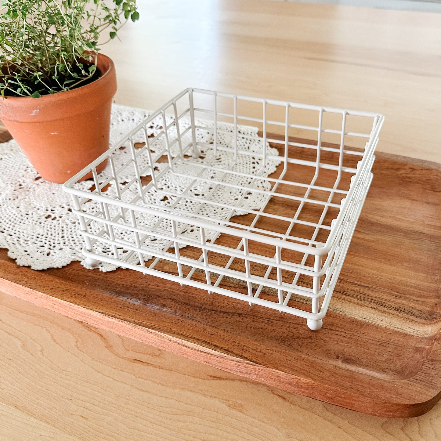 Square Metal Napkin Holder