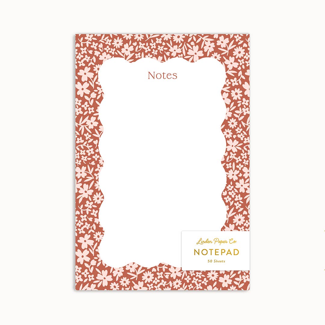 Ditsy Floral Notepad
