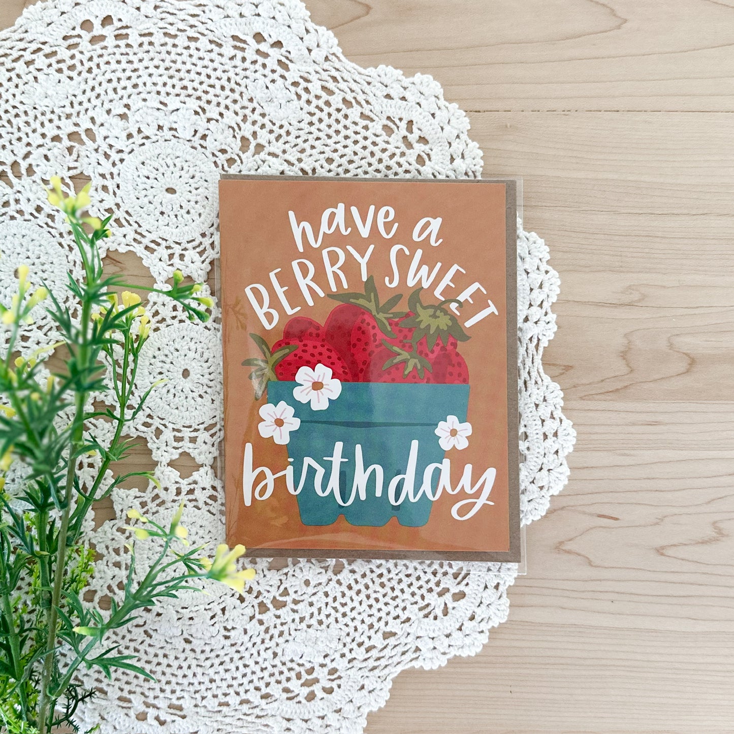 Berry Sweet Birthday Card