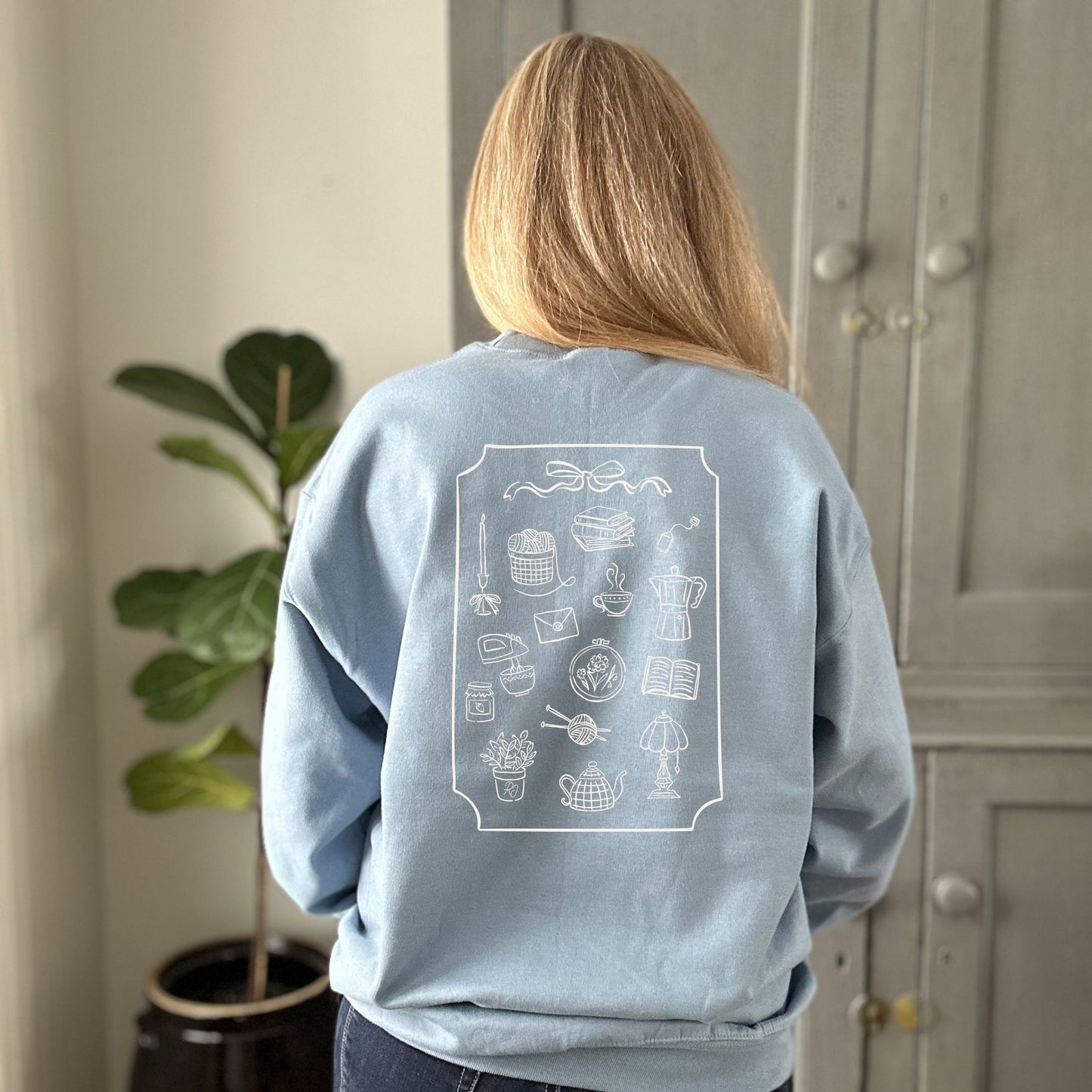 Grandma Hobbies Crewneck Sweater | 4 Colour Options