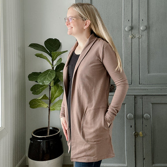 Blondie Apparel | Briton Cardigan | Earth