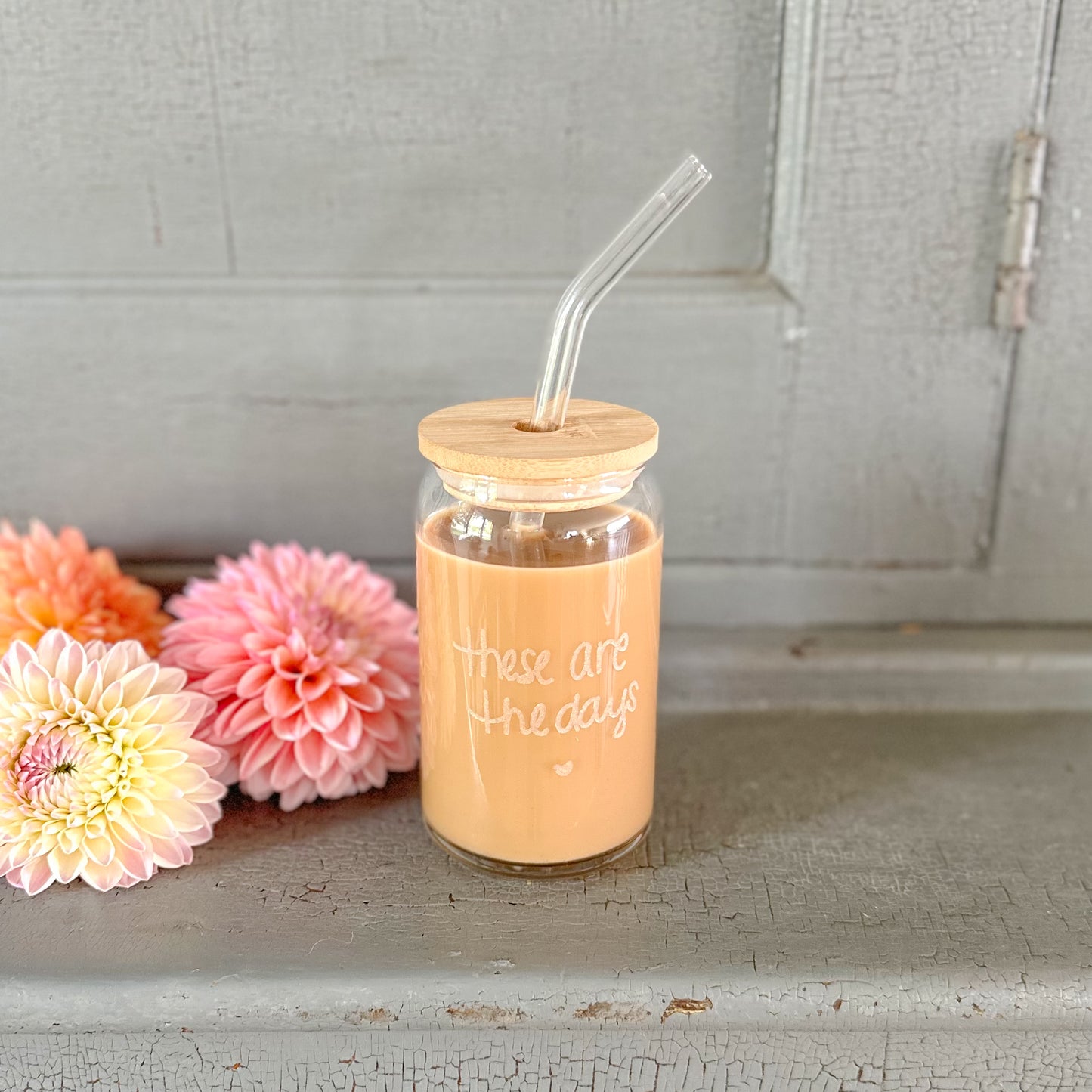 These Are The Days Drinking Glass | 16 oz.