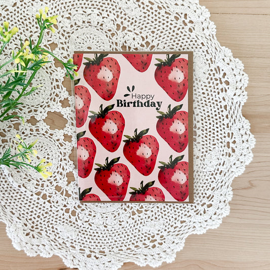 Berry Birthday Card
