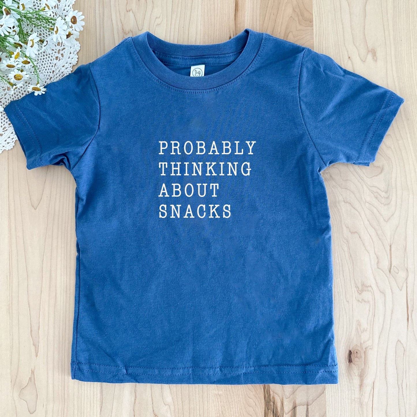 Probably Thinking About Snacks TShirt | 2T-5/6
