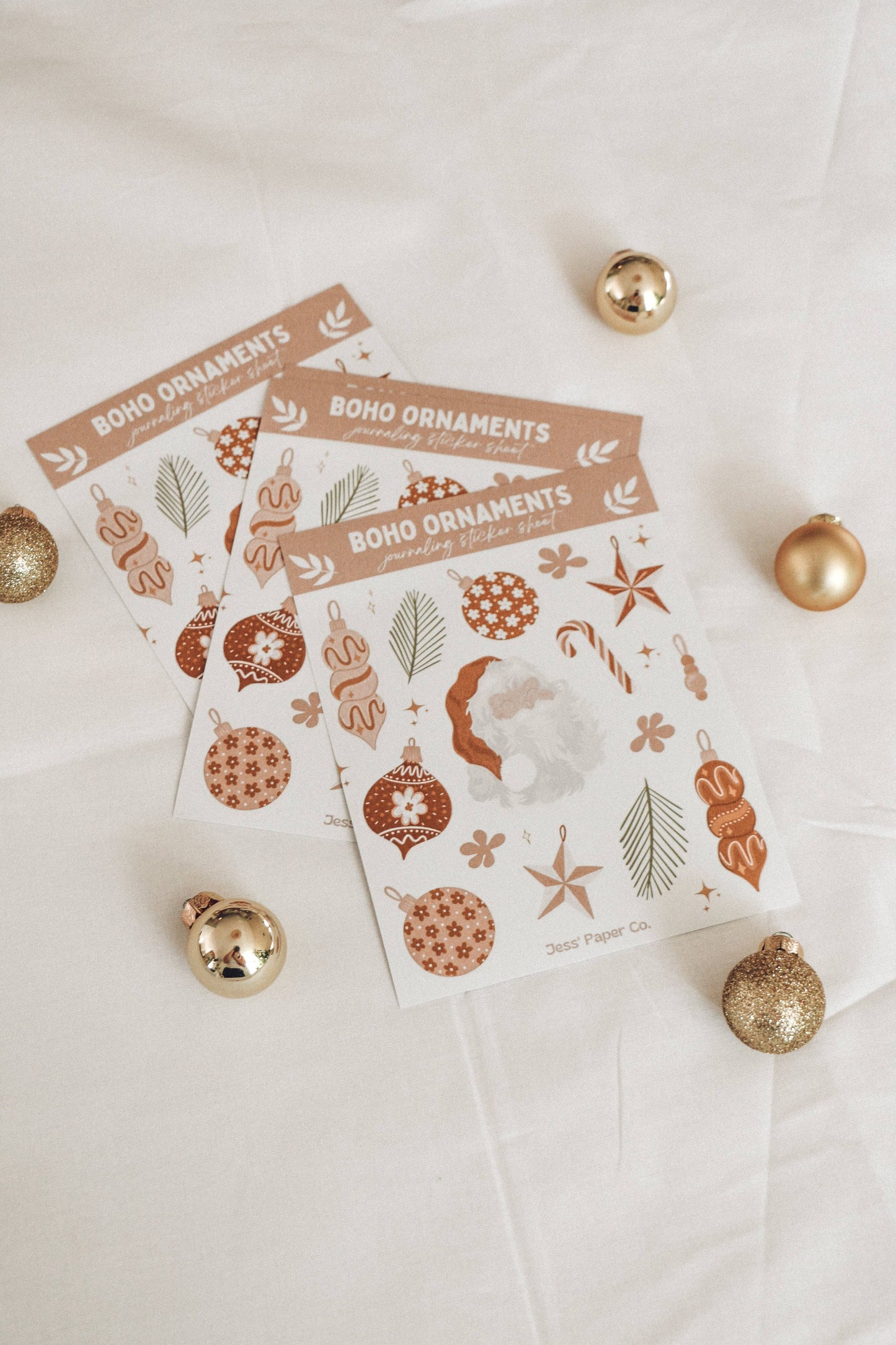 Christmas Journaling Sticker Sheet