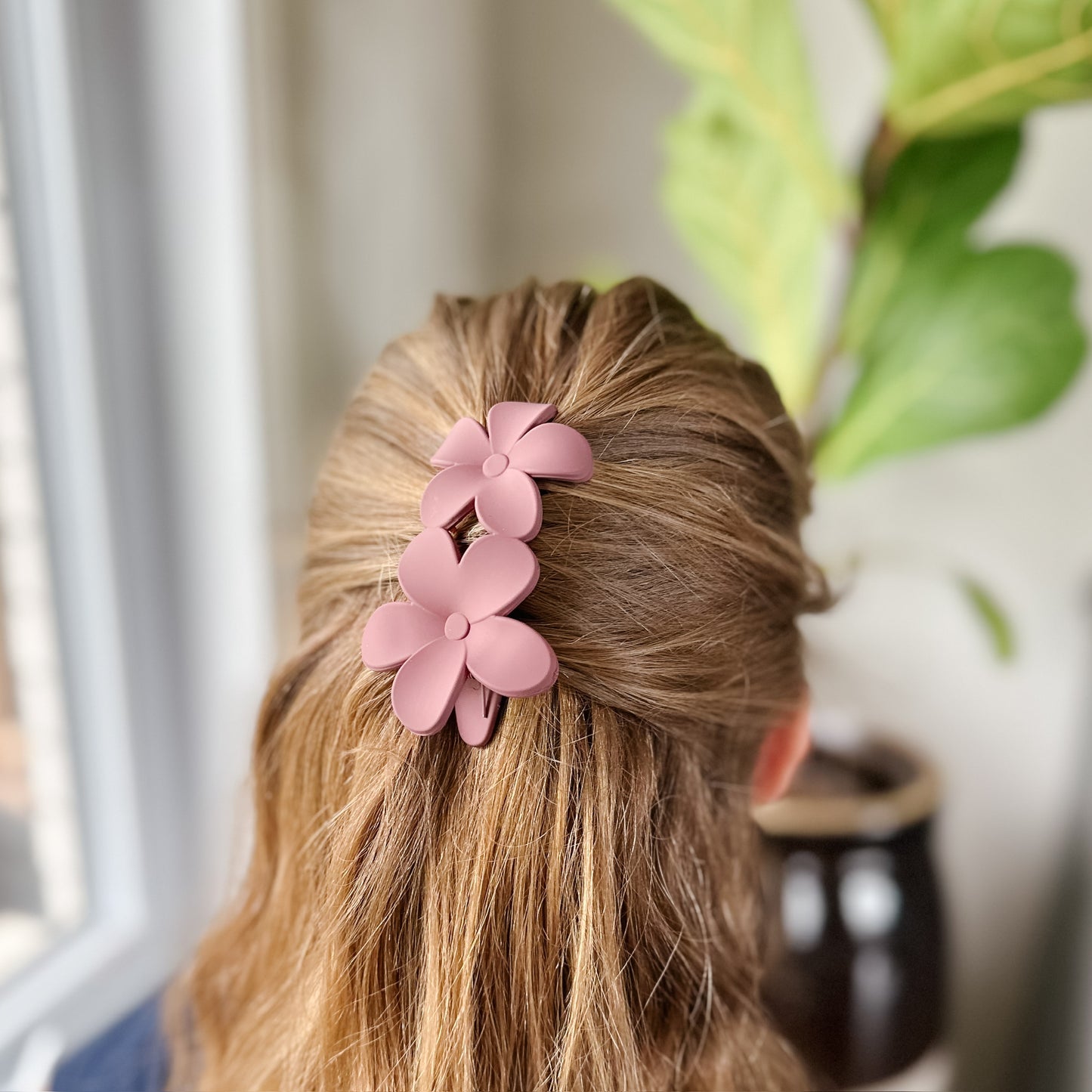Flower Fork Hair Clip