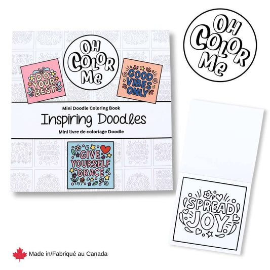 Mini Doodle Colouring Book | Inspiring Doodles | PREORDER