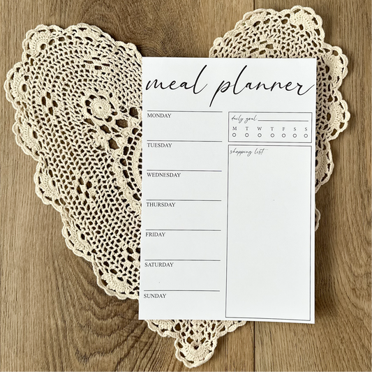 Meal Planner | Black