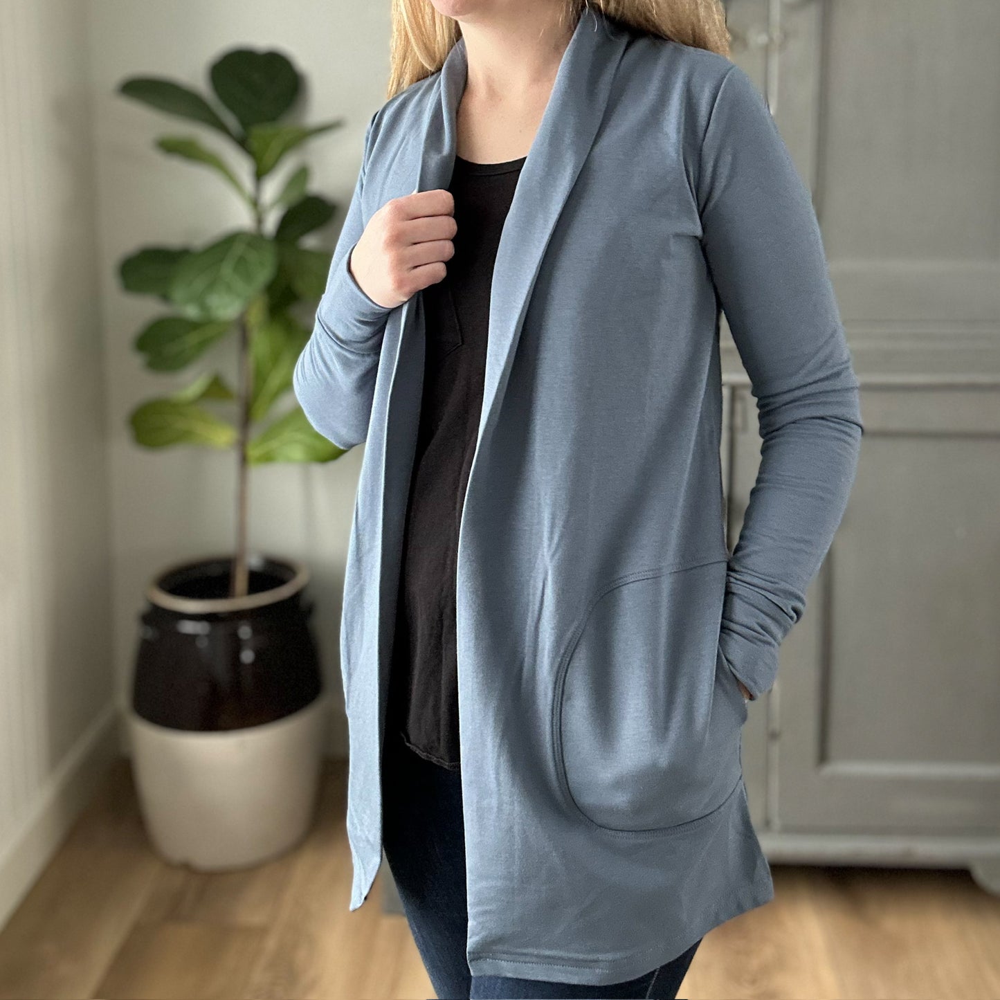 Blondie Apparel | Briton Cardigan | Ocean
