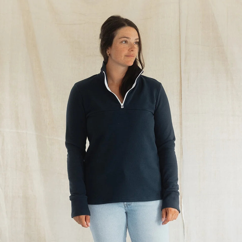 Blondie Apparel | Mountaineer Sweater | Navy