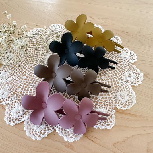 Flower Fork Hair Clip