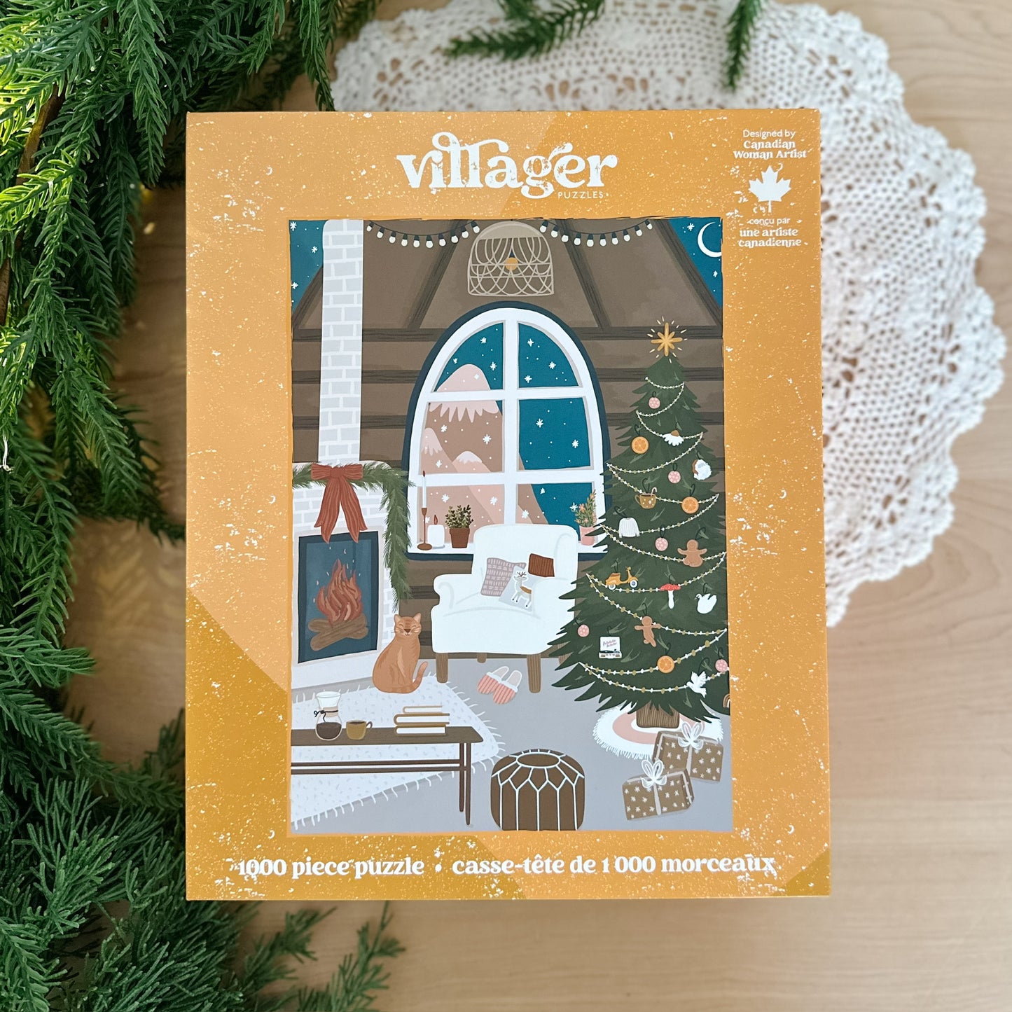 Fireside Christmas Puzzle | 1000 Pieces