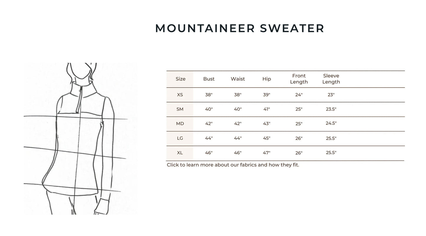 Blondie Apparel | Mountaineer Sweater | Navy