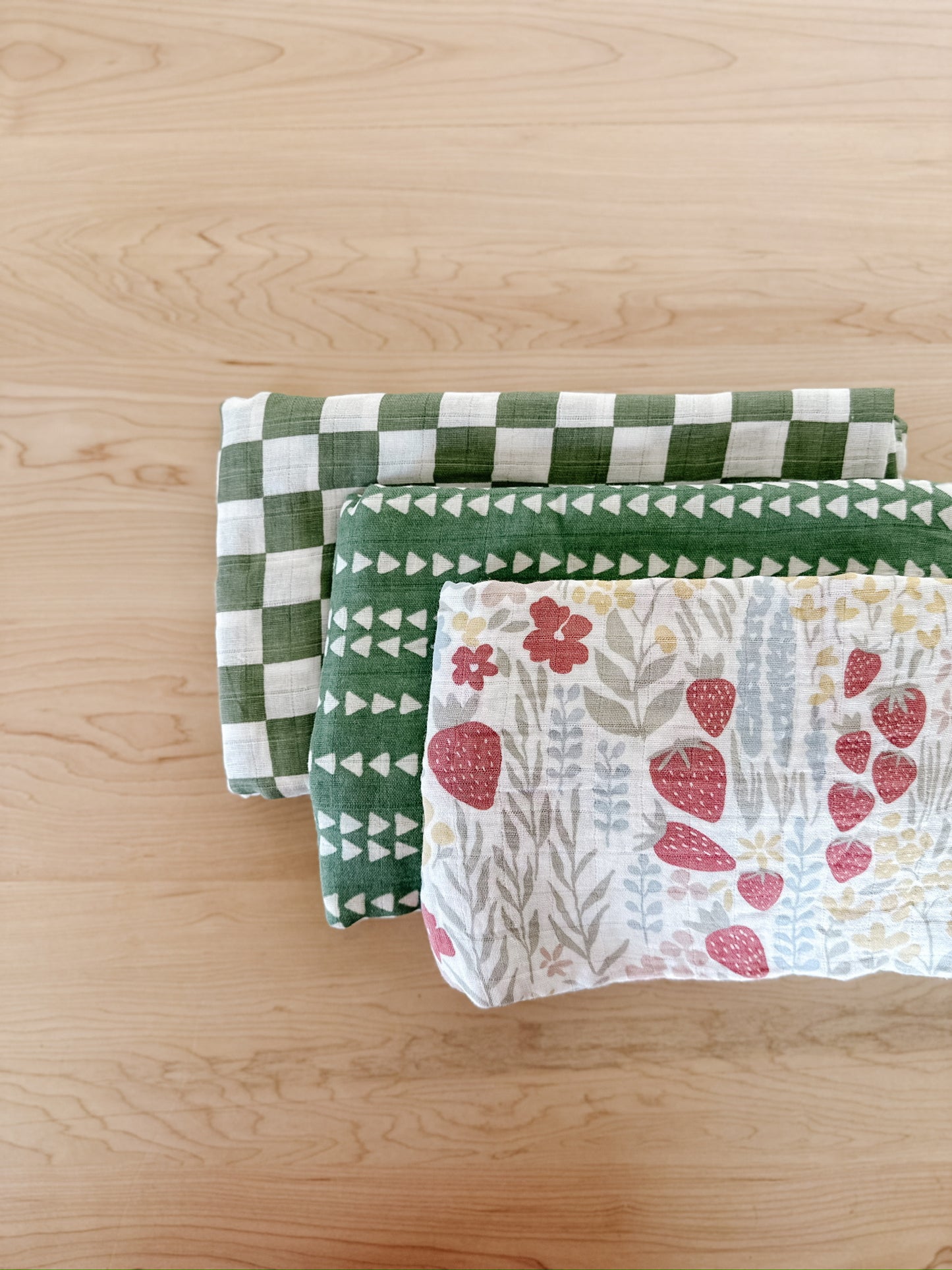 Strawberry Swaddle Blanket