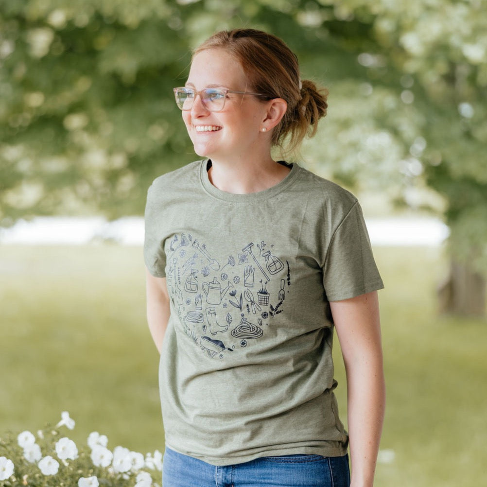 Green Garden Theme T-shirt