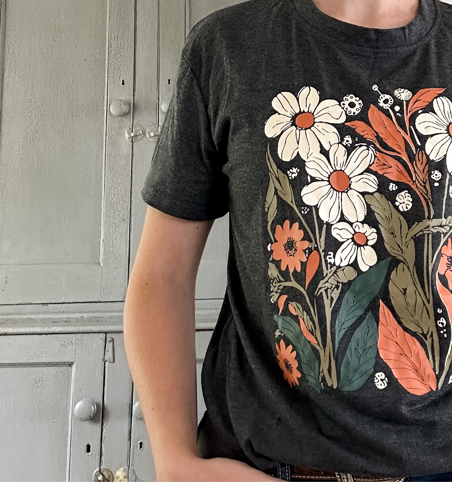 Fall Floral T-shirt