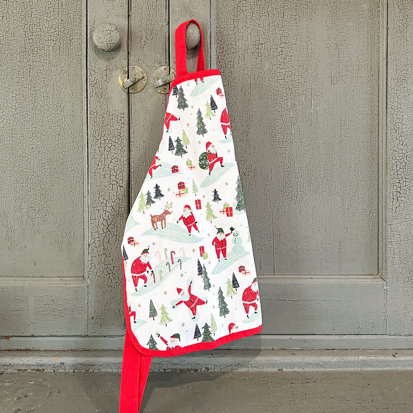Santa Print | Child Apron