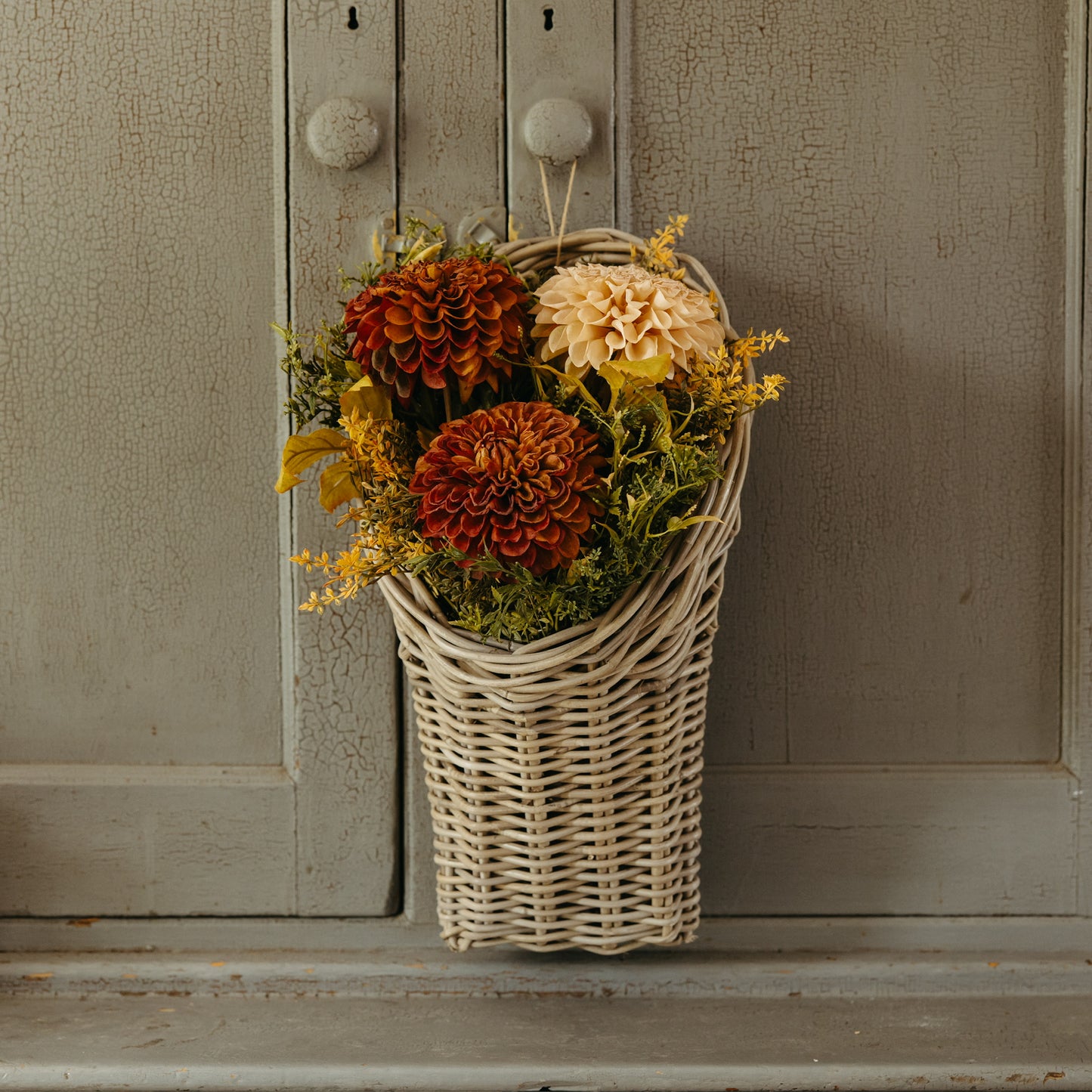 Rattan Wall Basket