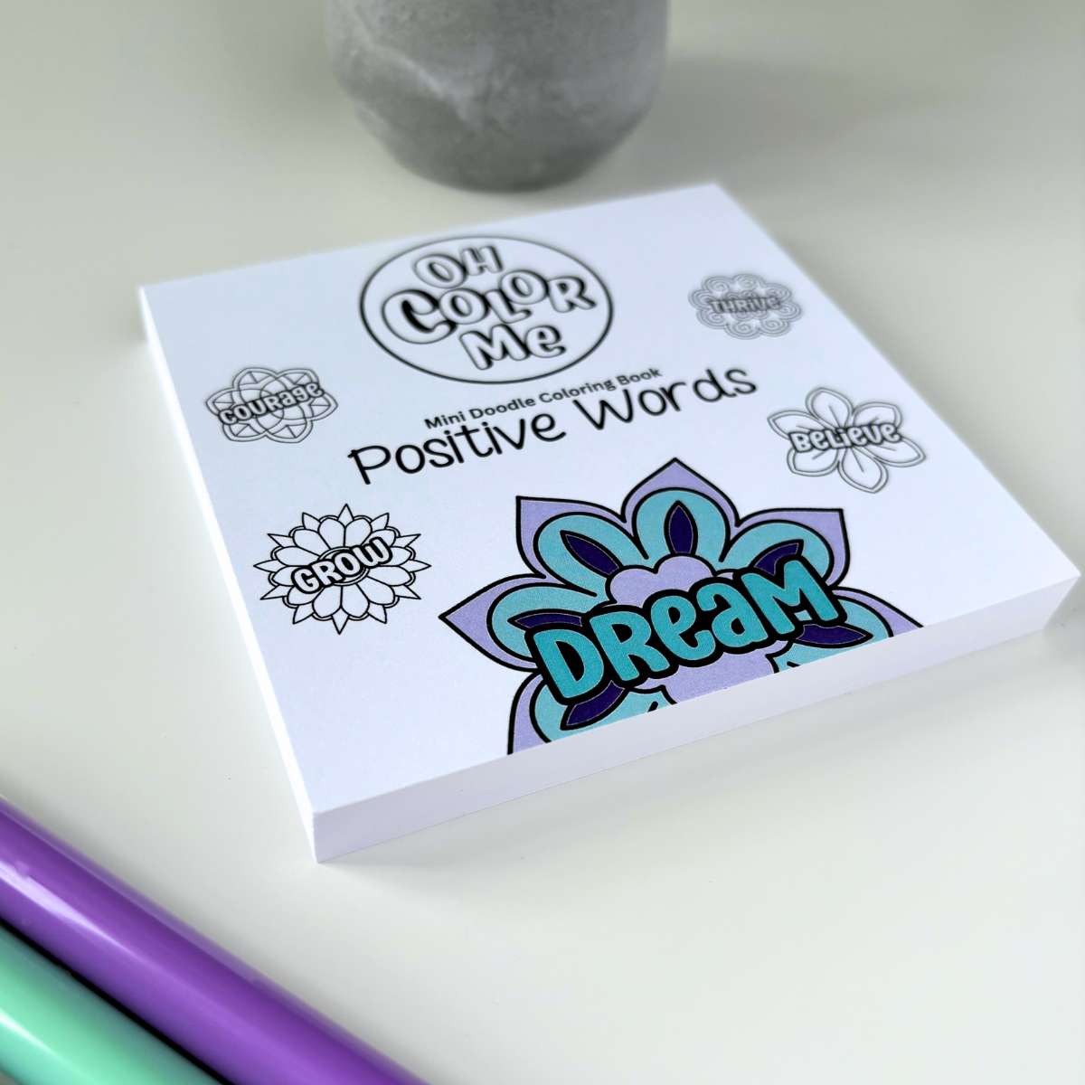 Mini Doodle Colouring Book