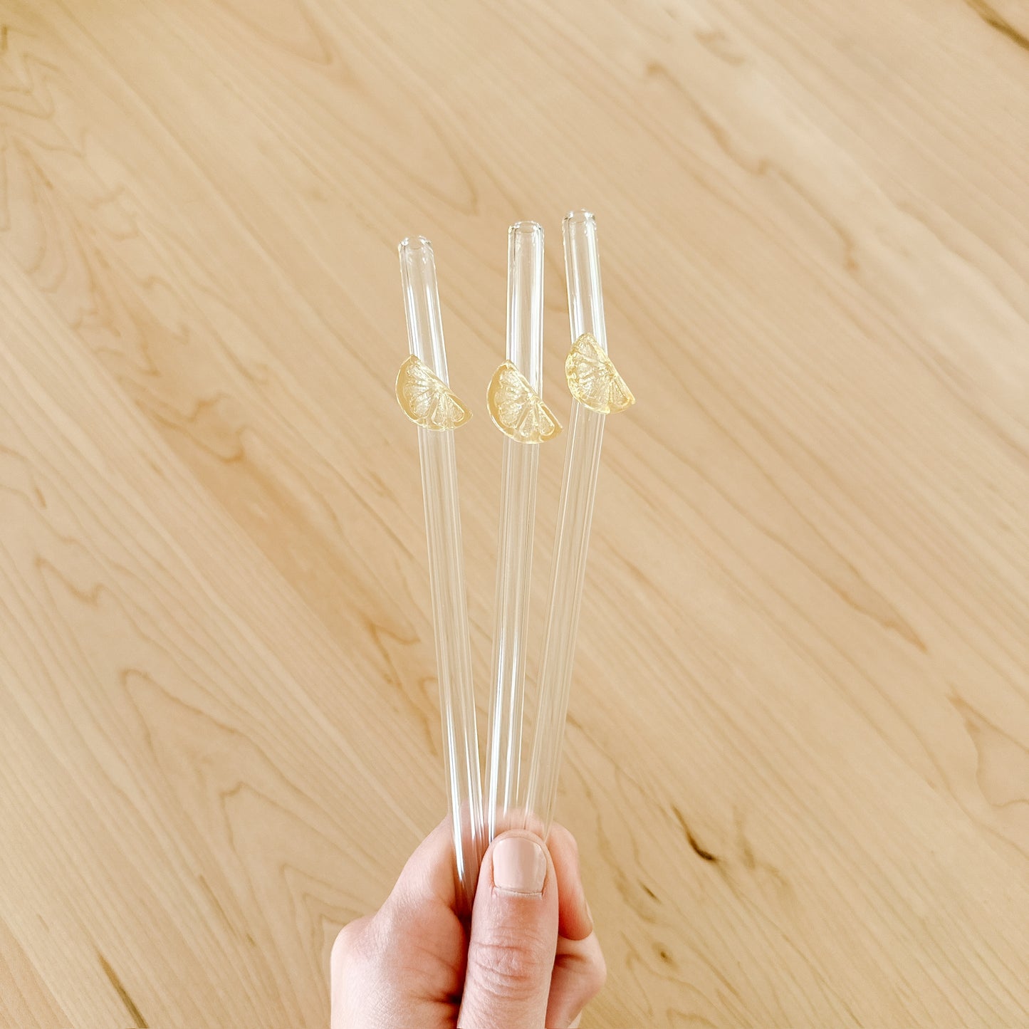 Lemon Straws