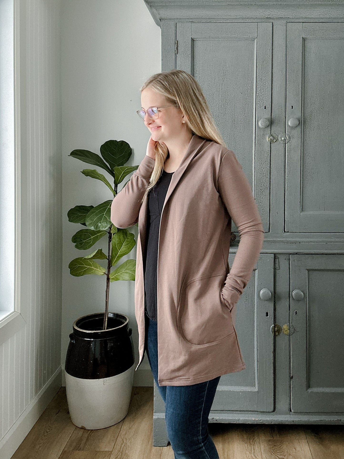 Blondie Apparel | Briton Cardigan | Earth