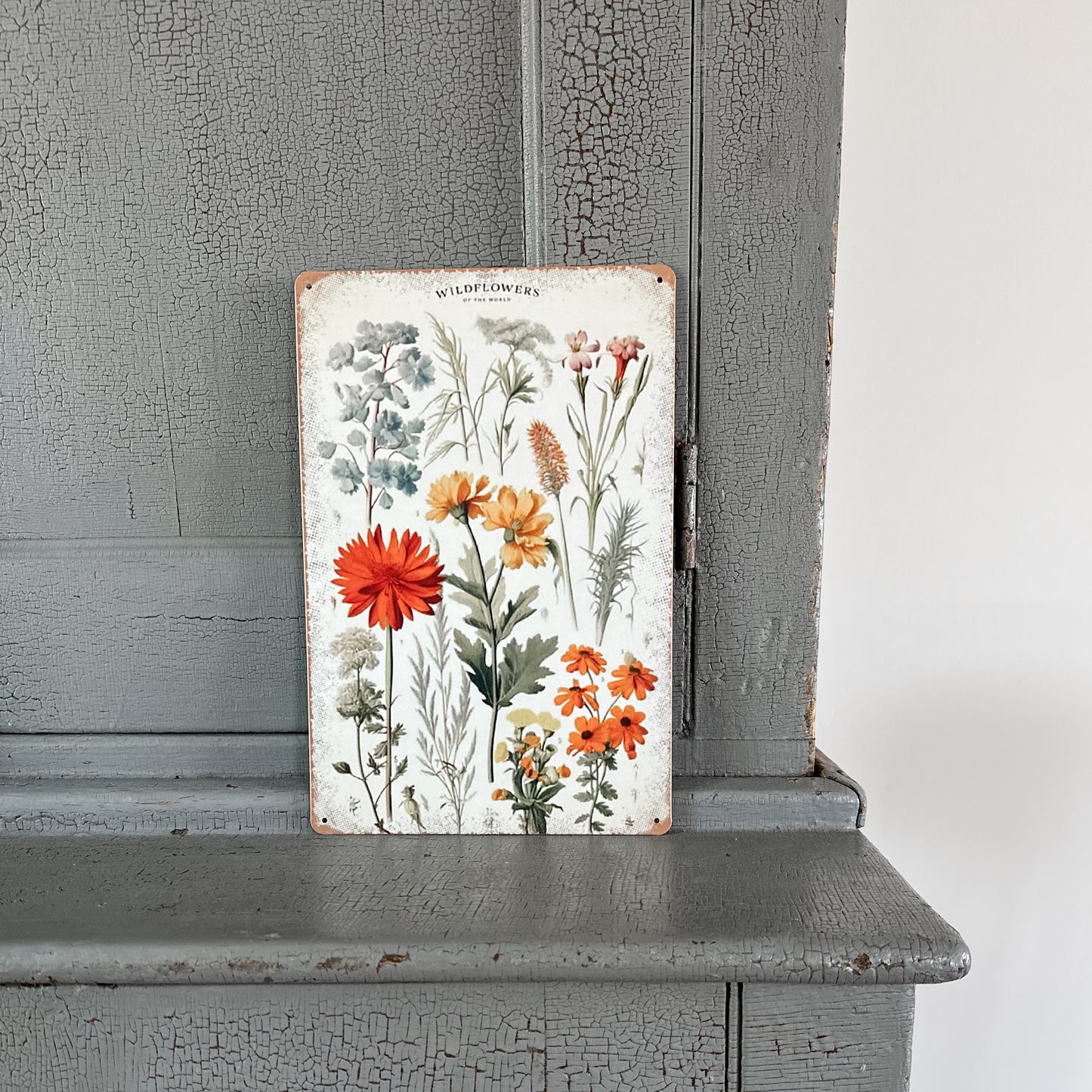 Wildflowers Sign | Tin