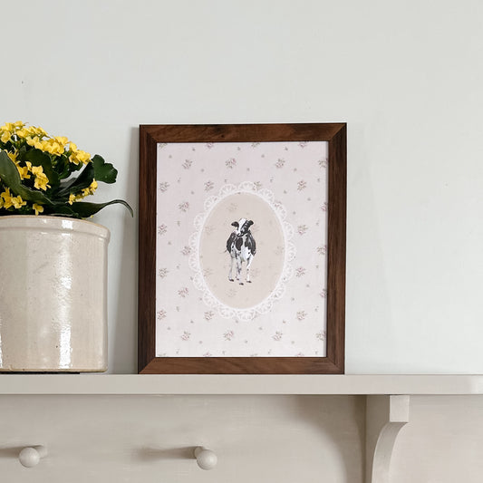 Framed Print | Cow