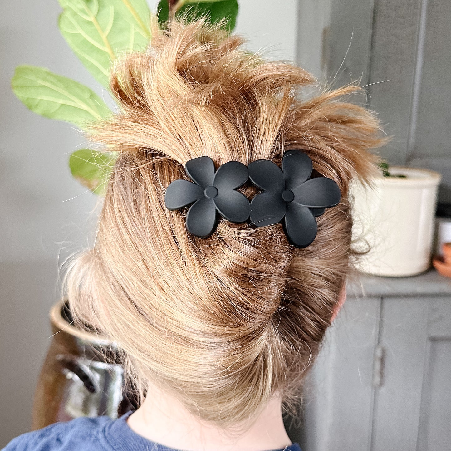Flower Fork Hair Clip