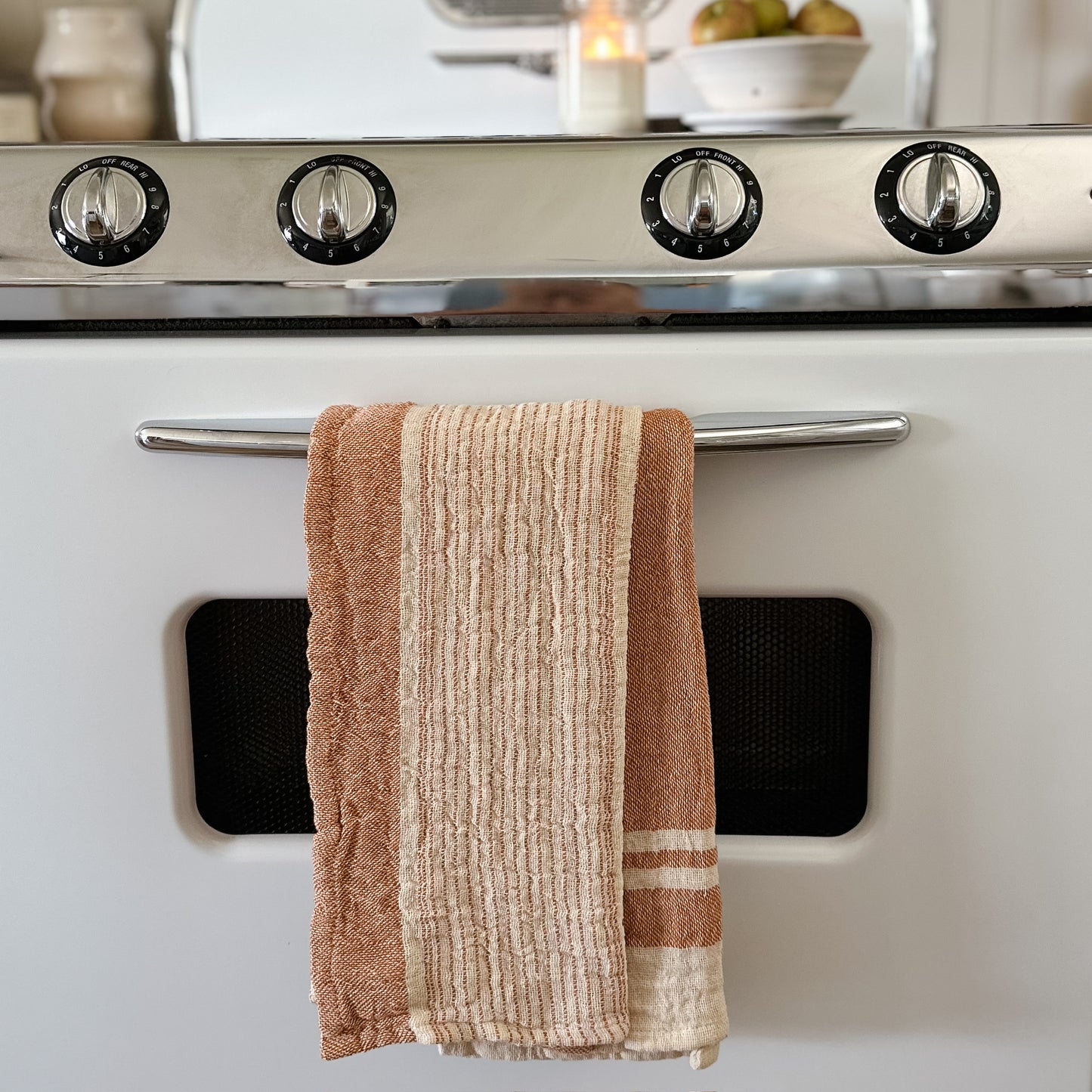Cinnamon Stick Woven Dishtowels | Set of 2