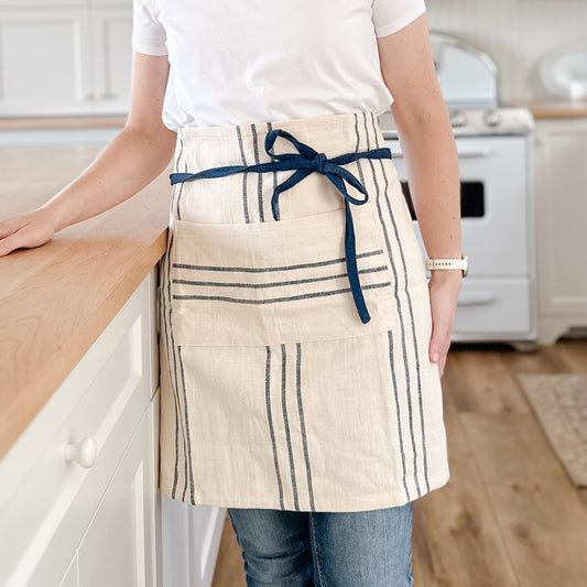 Vintage French Waist Apron