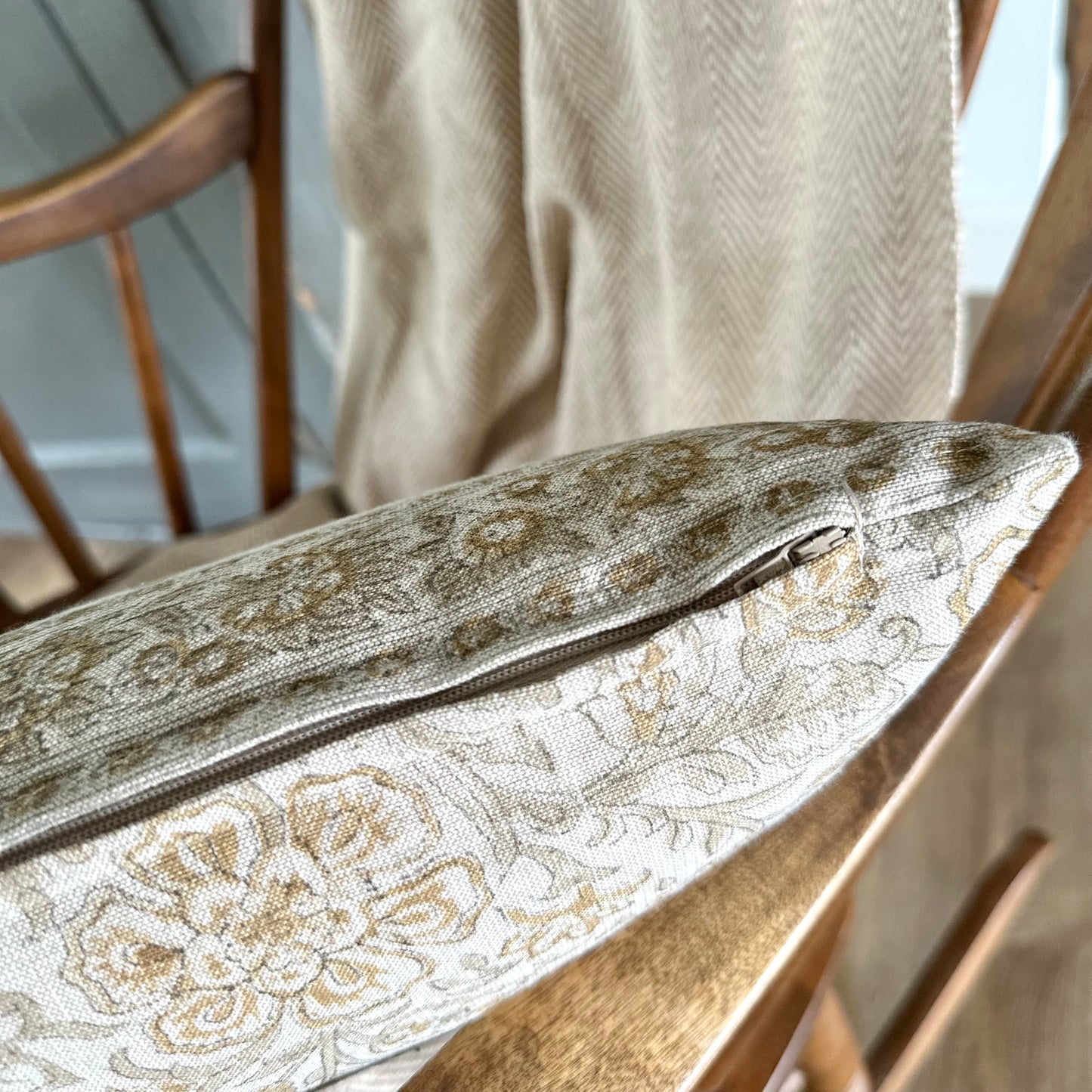 Heirloom Block Print Pillow