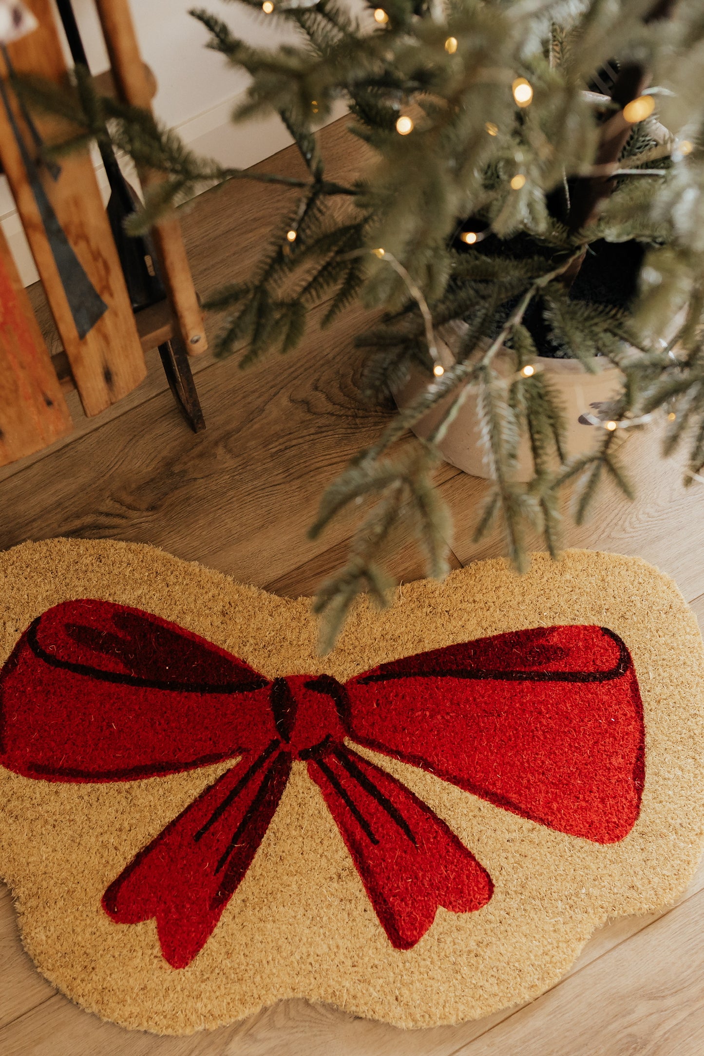 Bow Shaped Doormat