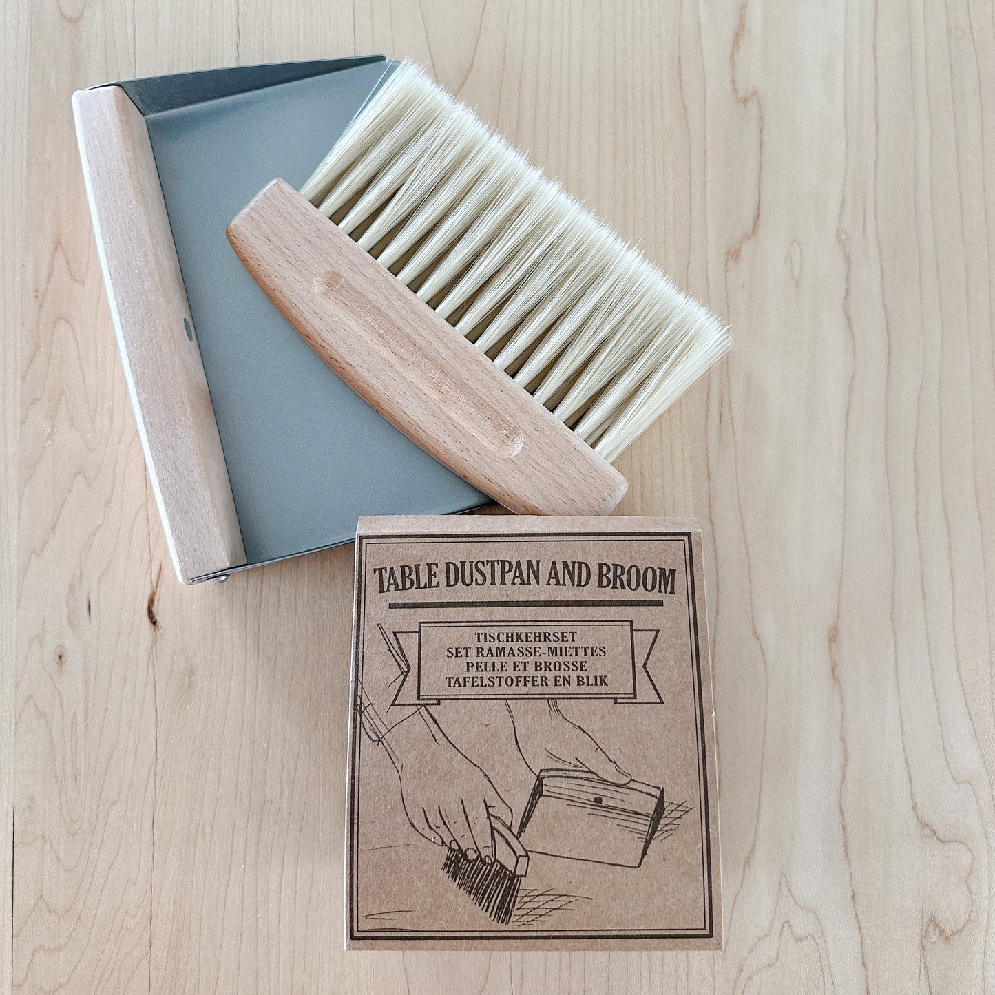 Table Dustpan and Brush
