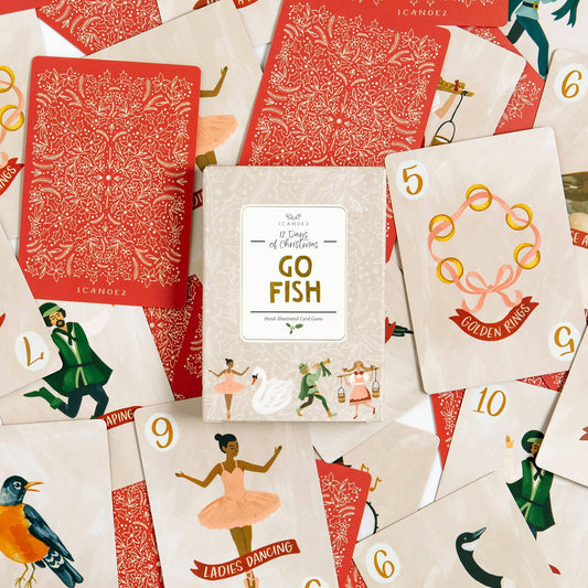 12 Days Of Christmas Go Fish Card Game | PREORDER